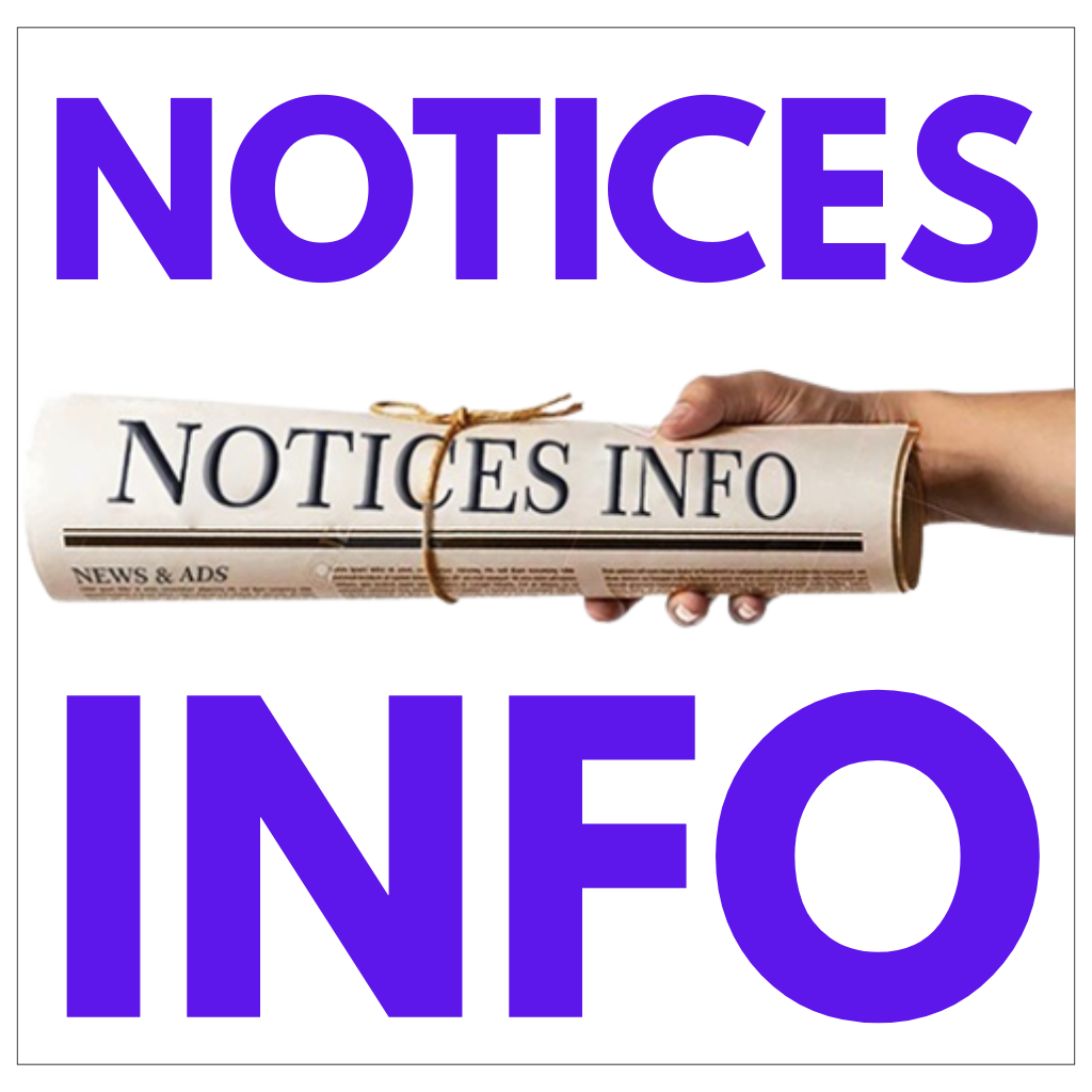 Notices Info Logo