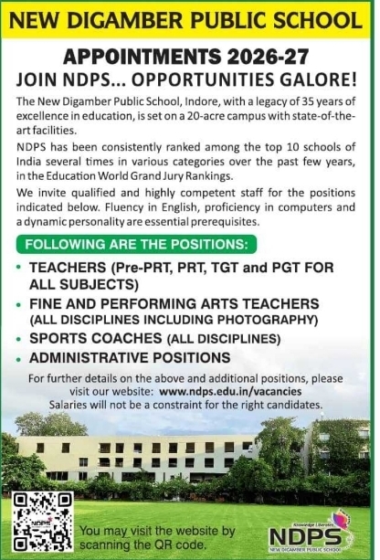 Academic and Administrative Appointments by NDPS