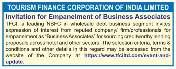 EOI Notice: TFCI Business Associates Empanelment