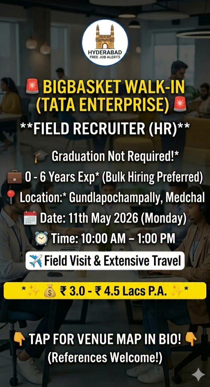 Hiring Field Recruiter (HR)