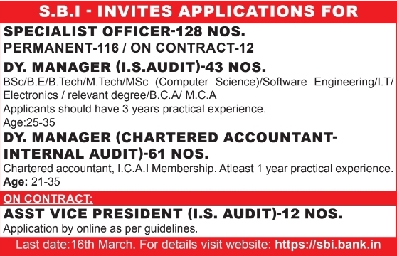 Hiring for Bank