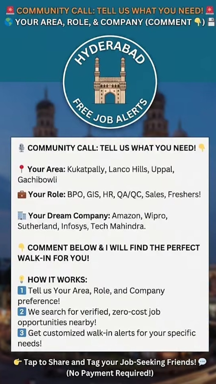 Hiring For BPO, GIS, HR, QA/QC, Sales