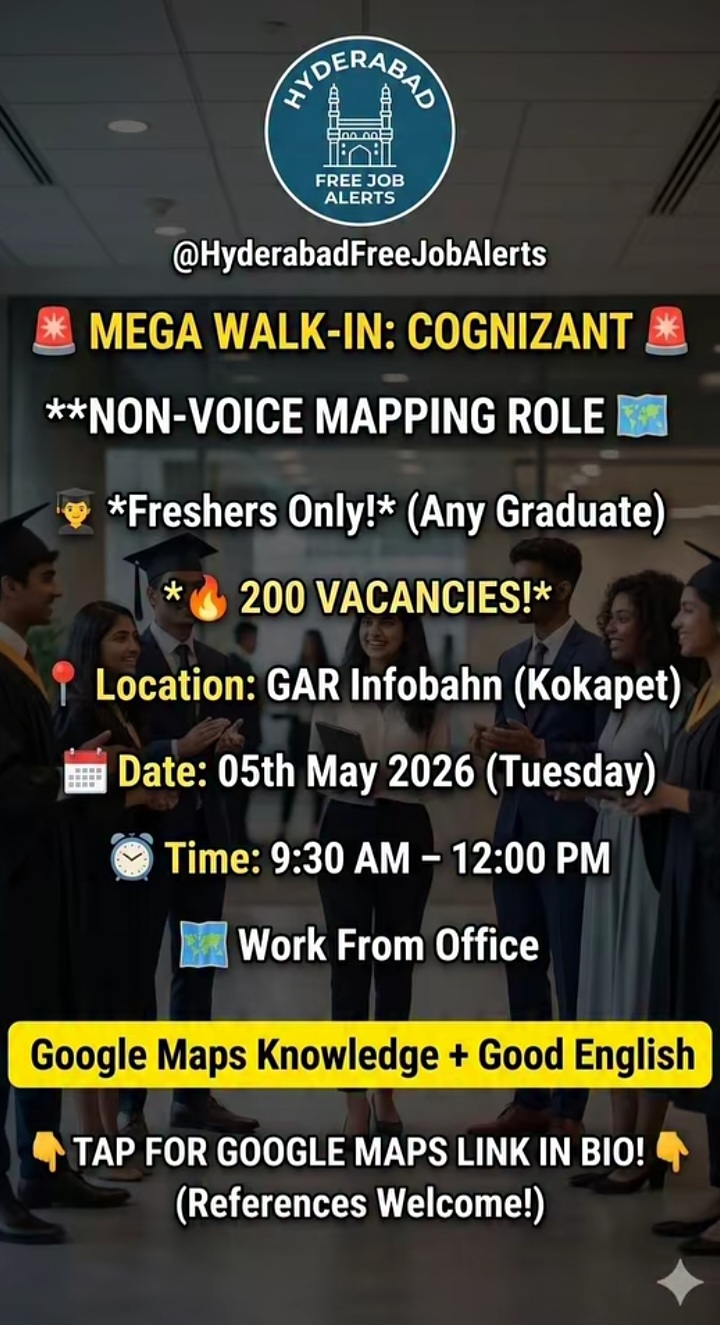Hiring For Non-Voice Mapping Roles
