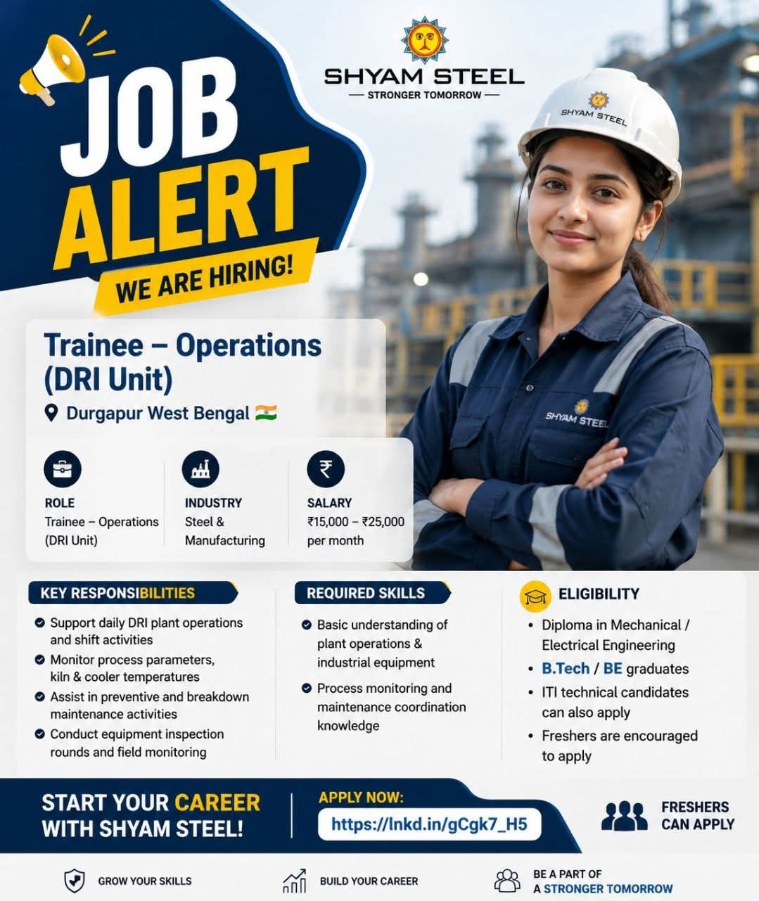 Hiring: Trainee – Operations