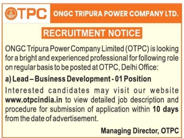 Job Opening: Business Development Lead in New Delhi