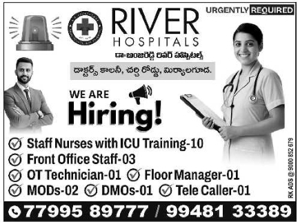 Job Opening: Hospital Staff & Medical Professionals