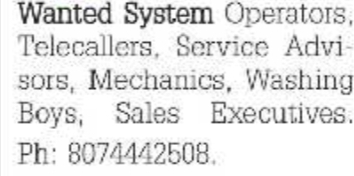 Job Opening: Multiple Showroom Roles