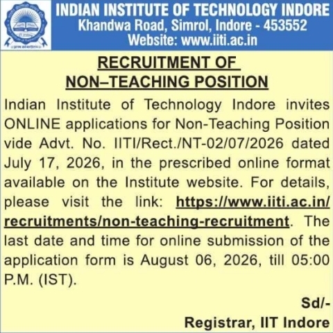 Job Opening: Non-Teaching Position