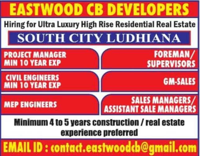Job Openings: Construction & Sales Professionals