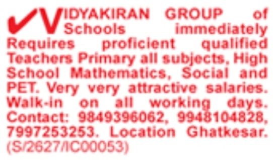 Job Opportunity: Education and Teaching Services