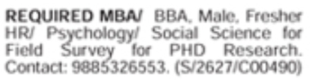 Job Opportunity: Recruitment of Field Survey Assistants for PhD Research Project