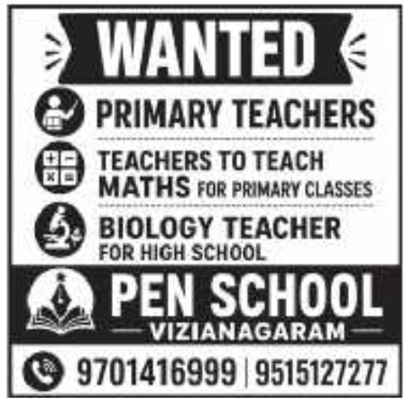 Job Opportunity: Teaching Roles at Pen School
