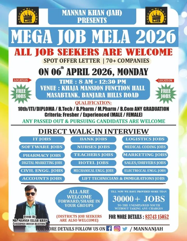 Mega Job Mela 2026