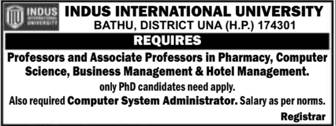 Recruitment Notice: Faculty & IT Roles