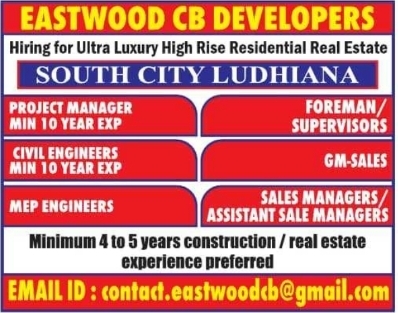 Recruitment Notice for Luxury Real Estate Projects