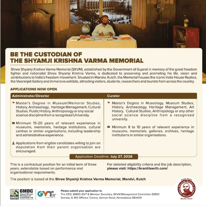 Recruitment Notice: Memorial Leadership & Curator Positions