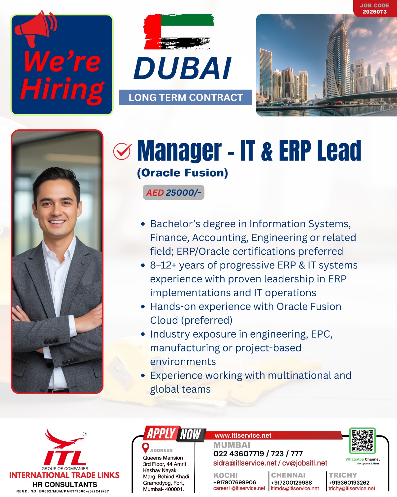 Urgent Hiring for Dubai