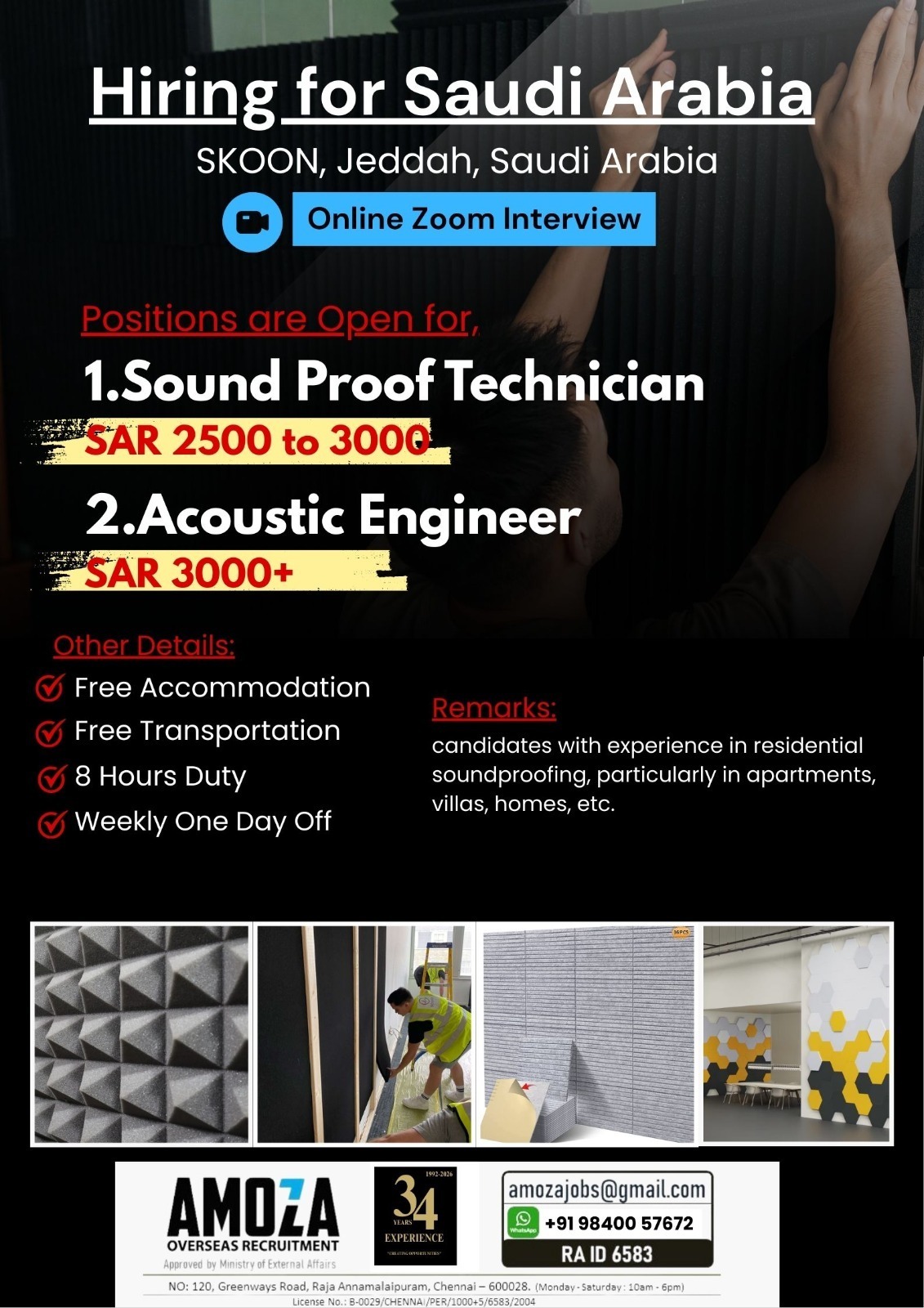 Urgent Hiring for Jeddah