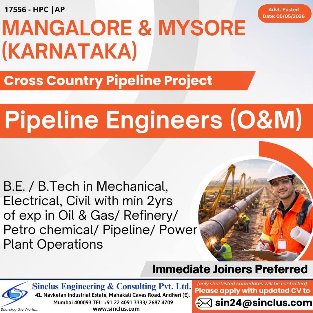 Urgent Hiring for Karnataka