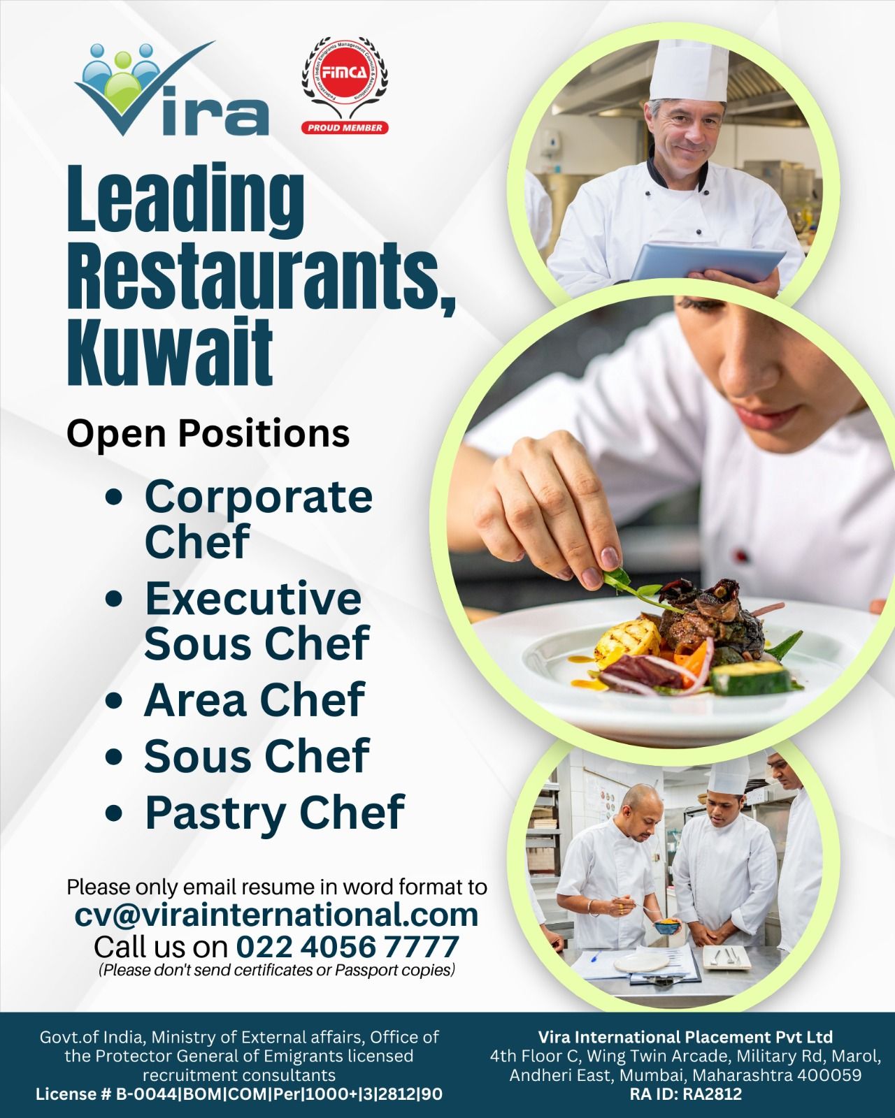 Urgent Hiring for Kuwait