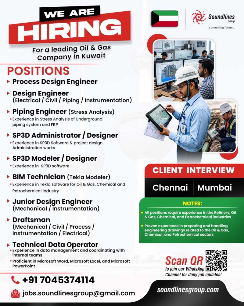 Urgent Hiring for Kuwait