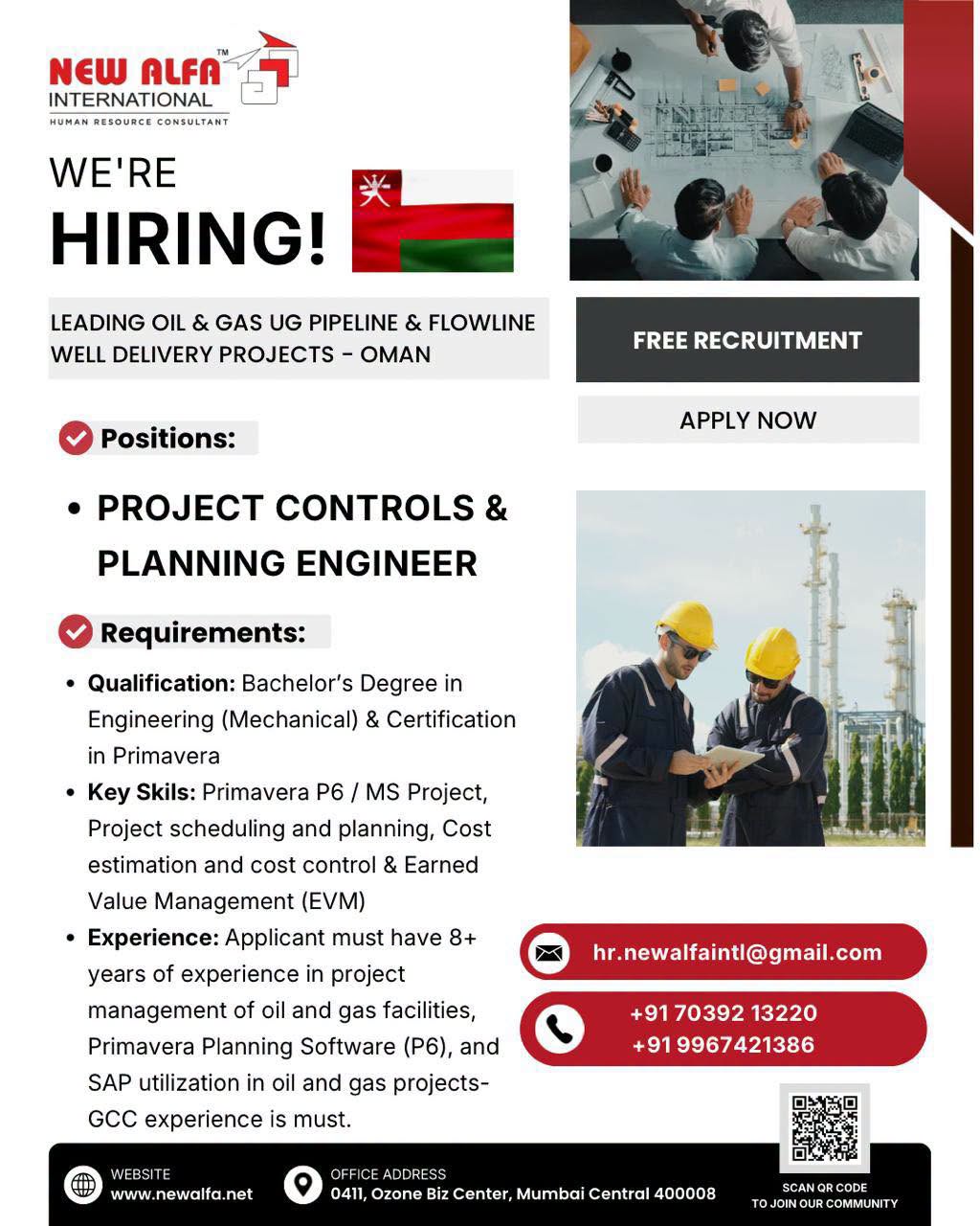 Urgent Hiring for Oman