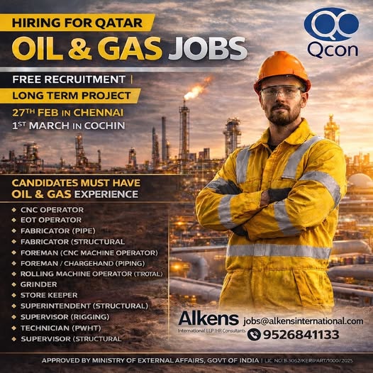 Urgent Hiring for Qatar