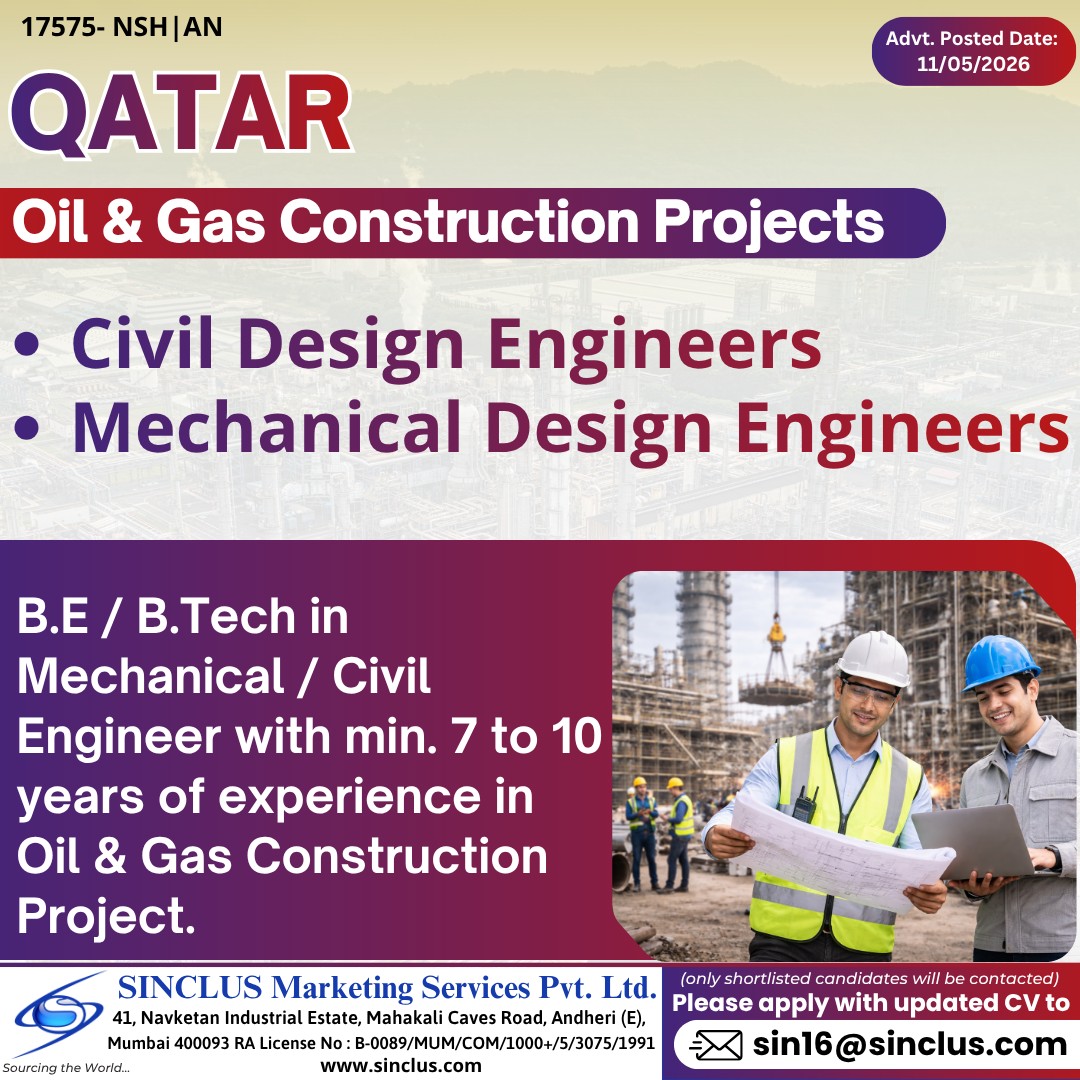 Urgent Hiring for Qatar