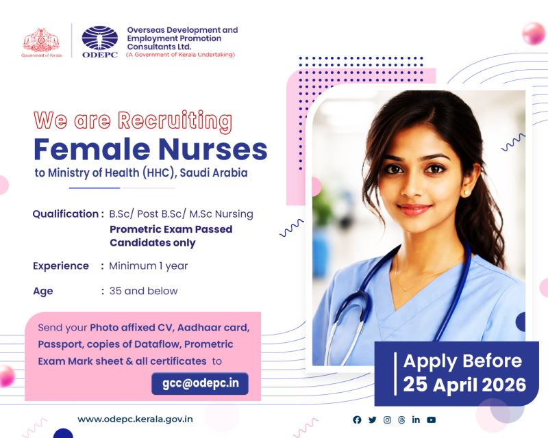 Urgent Hiring for Saudi Arabia
