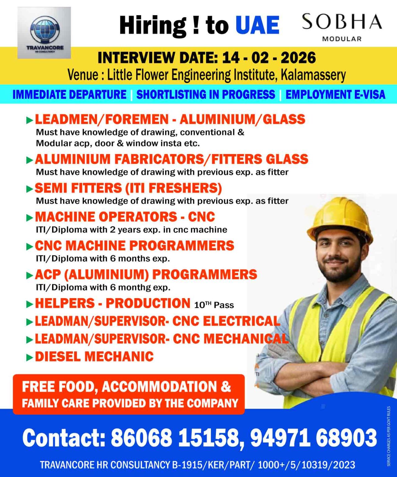 Urgent Hiring for UAE