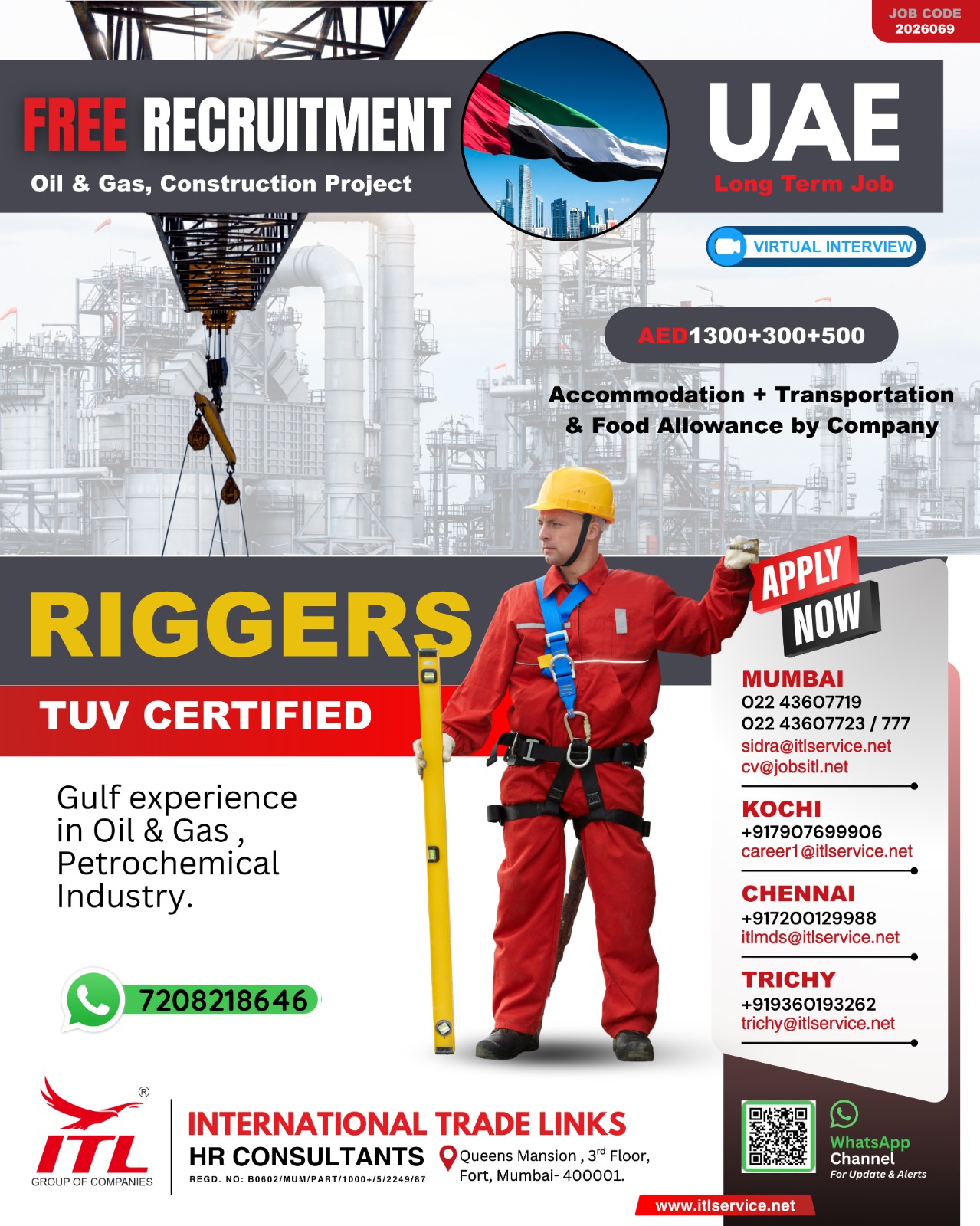 Urgent Hiring for UAE