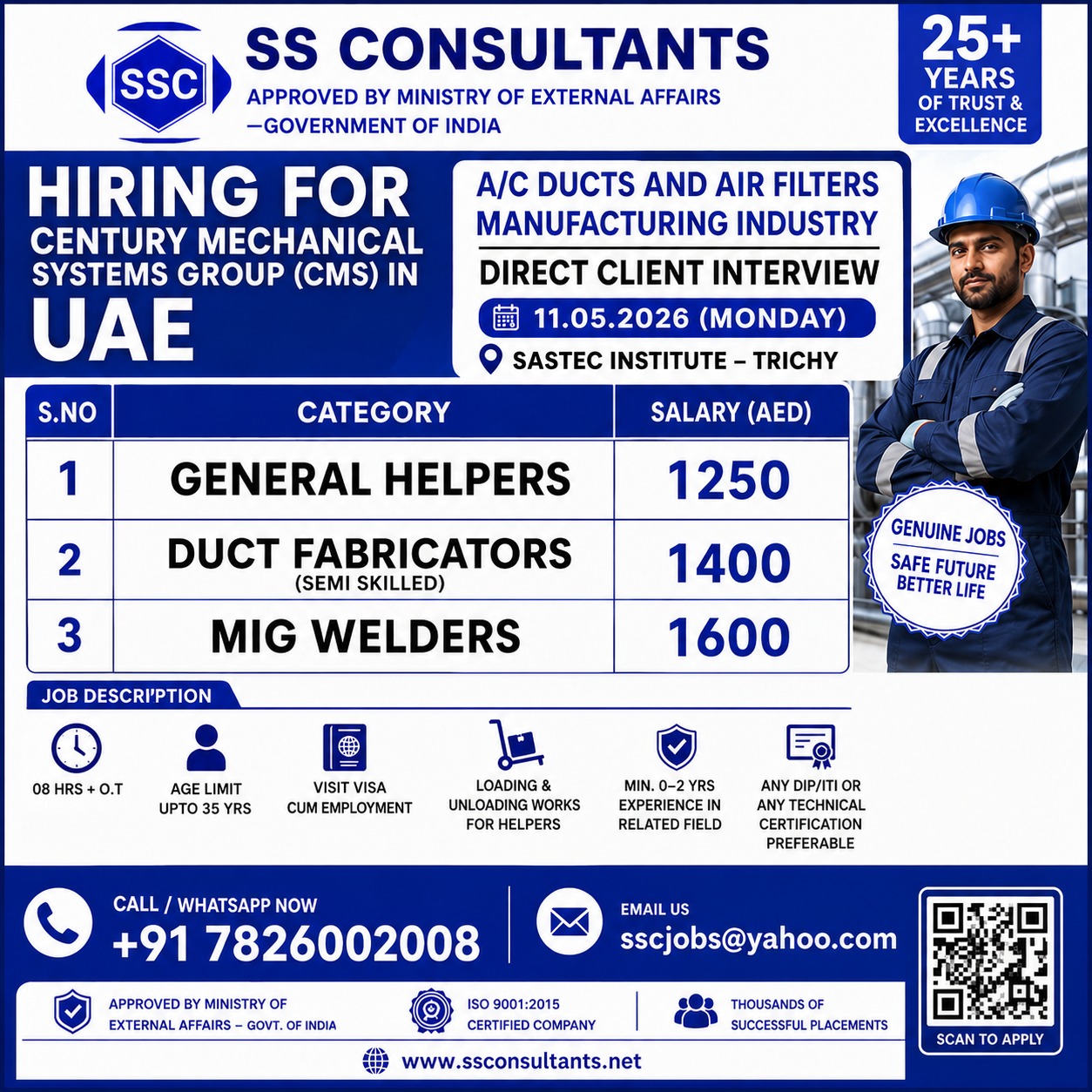 Urgent Hiring for UAE