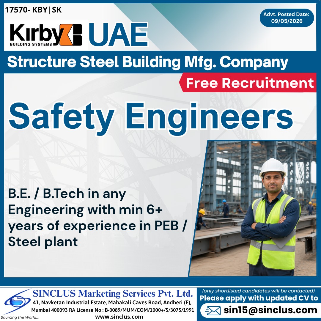 Urgent Hiring for UAE