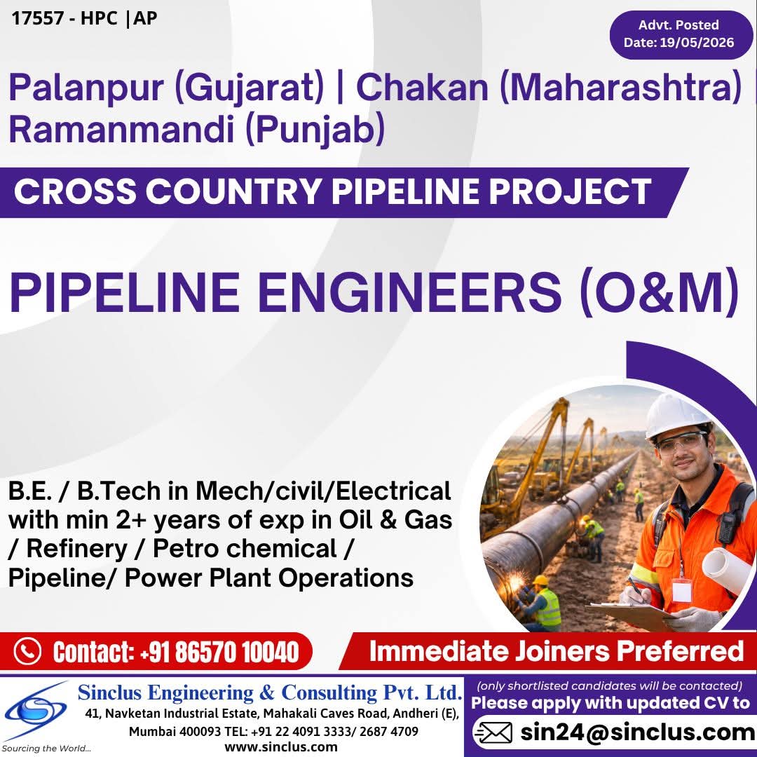 Urgent Hiring in India