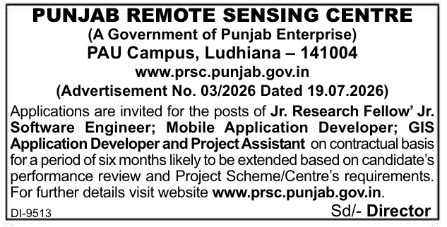 Vacancy Notice: Contractual Research & Engineering Roles