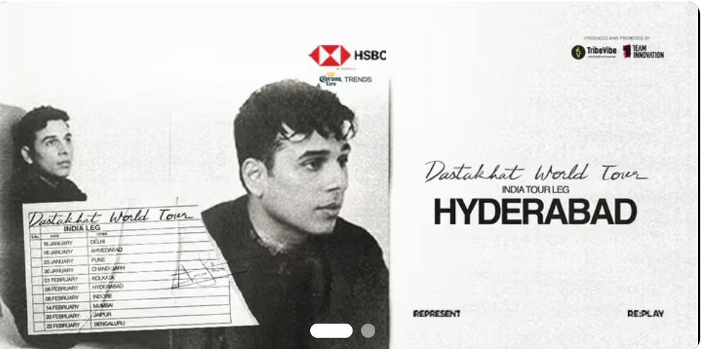 ANUV JAIN -Dastakhat India Tour Hyderabad