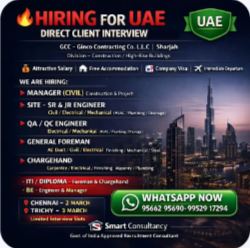 HIRING FOR UAE – DIRECT CLIENT INTERVIEW