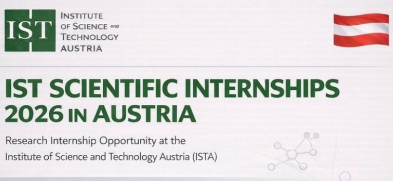 IST Scientific Internships 2026 | Paid Research Internship | Austria
