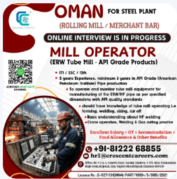 MILL OPERATOR