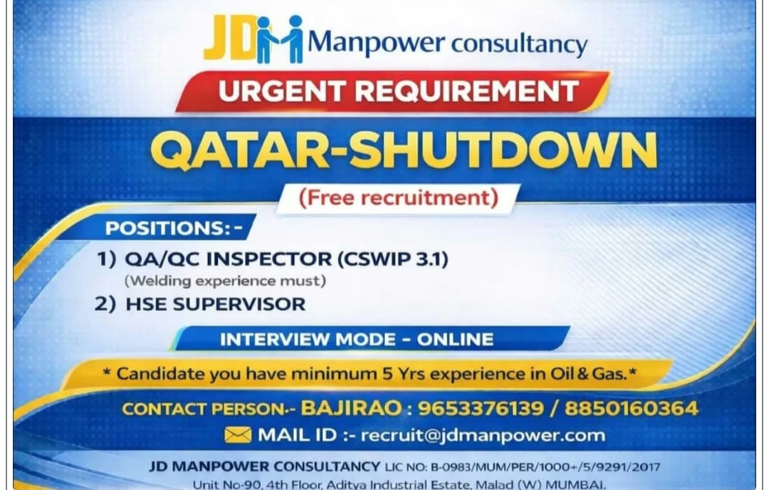 QATAR SHUT DOWN PROJECT (online interview)