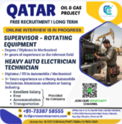 SUPERVISOR-ROTATING EQUIPMENT