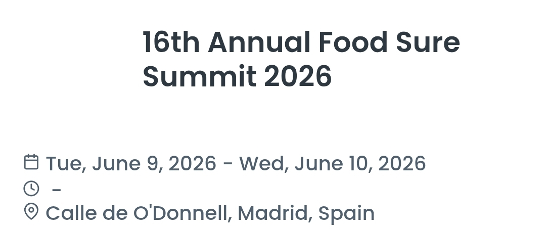 16th Annual Food Sure Summit 2026