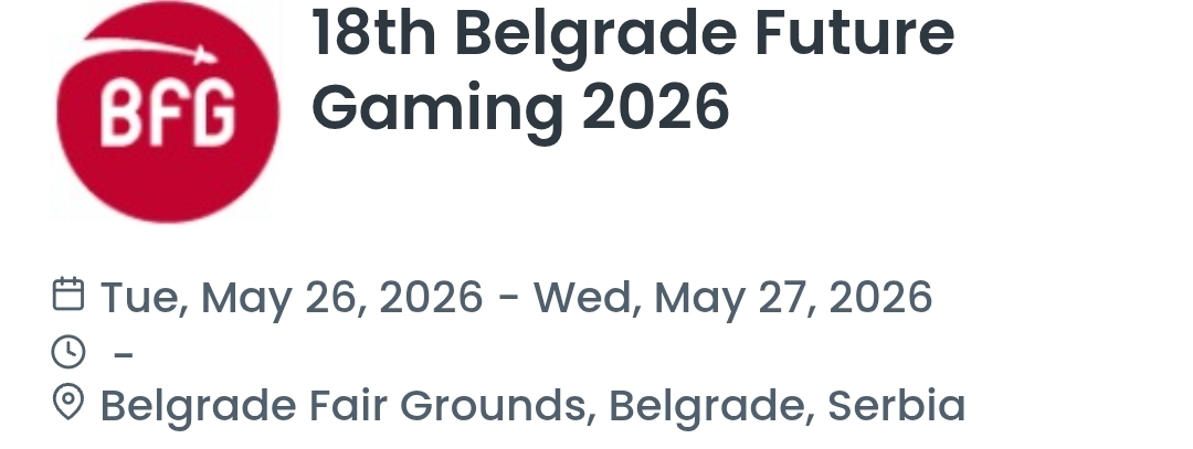 18th Belgrade Future Gaming 2026