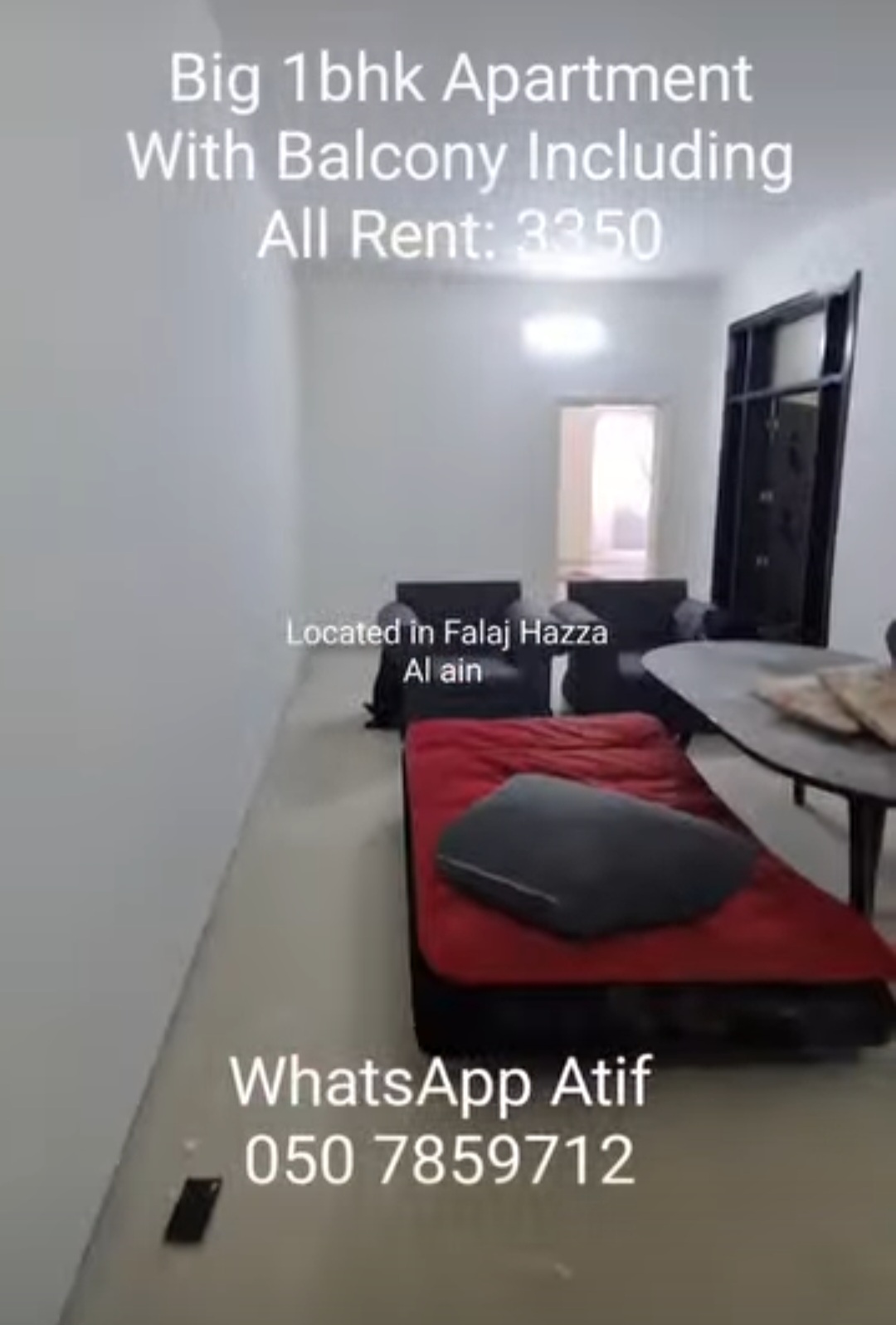 1BHK Apartment – Falaj Hazza