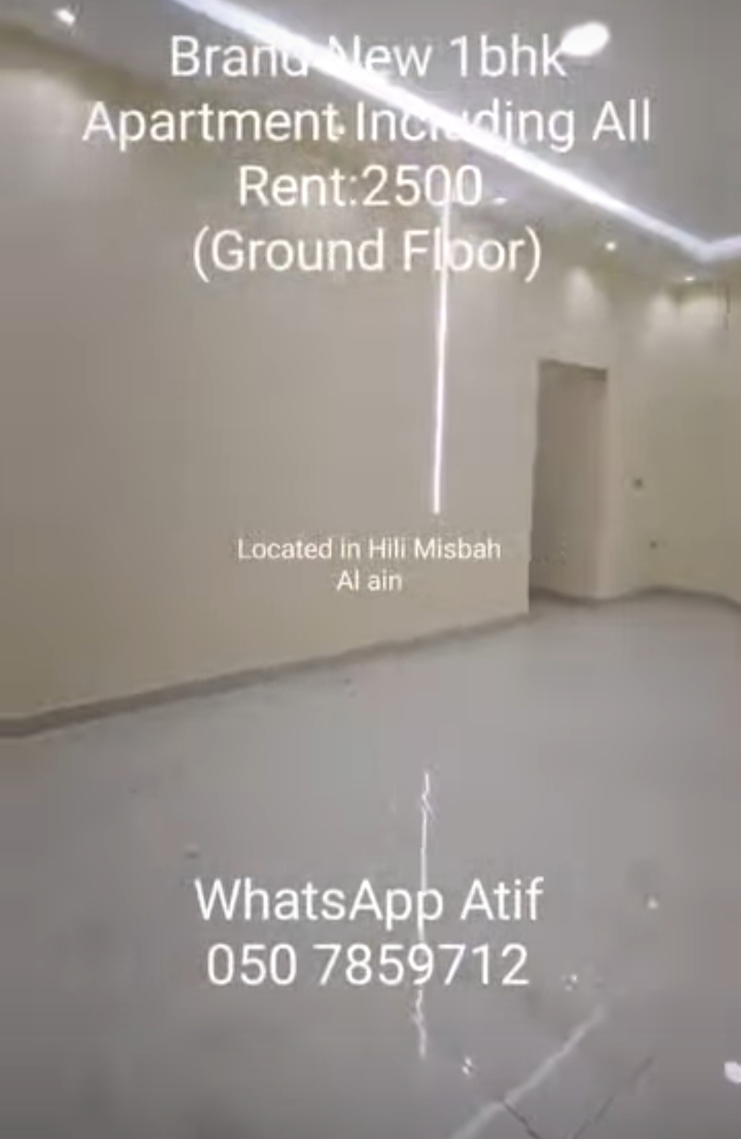 1BHK Apartment – Hili Misbah (Ground Floor)