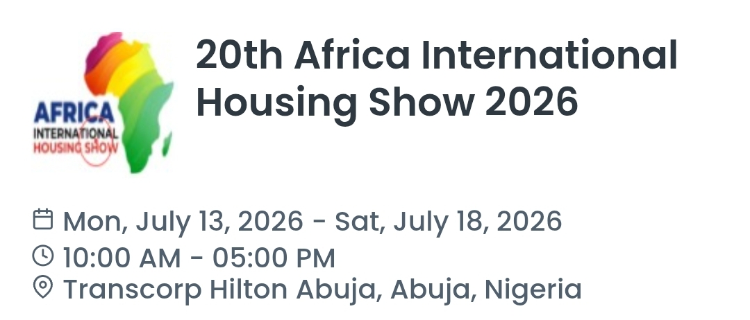 20th Africa International Housing Show 2026