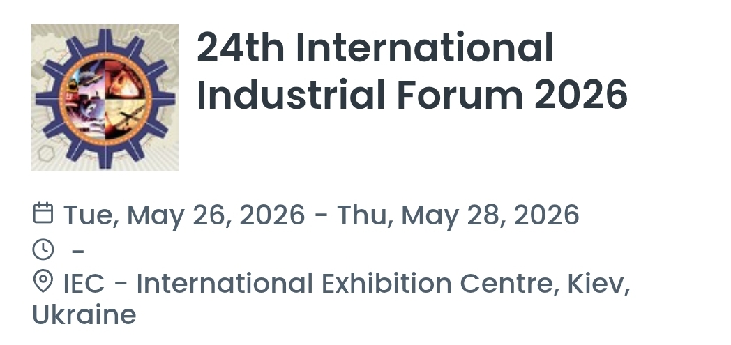 24th International Industrial Forum 2026