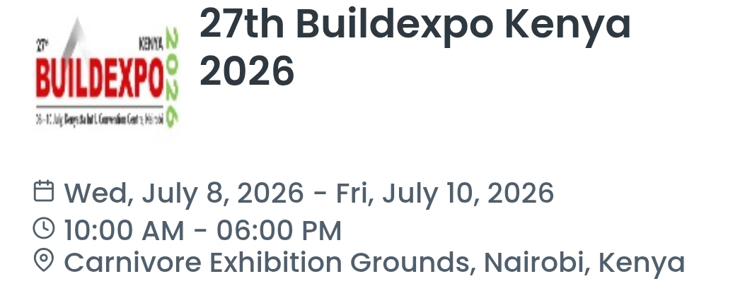 27th Buildexpo Kenya 2026