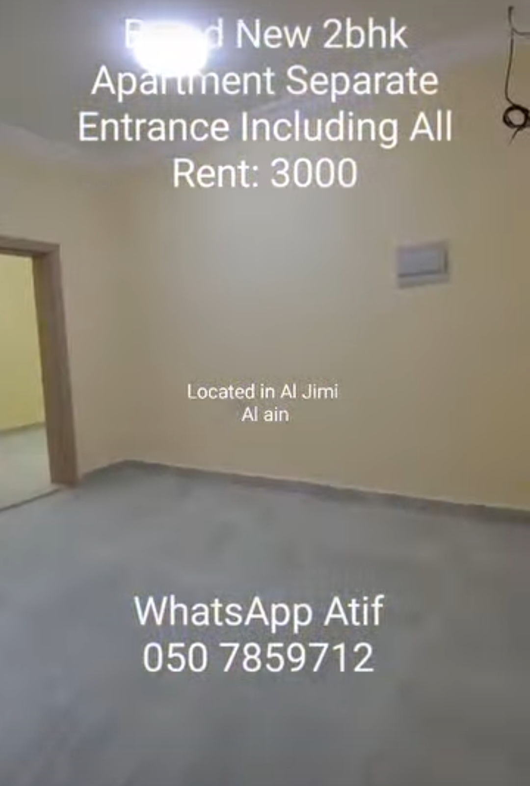 2BHK Apartment – Al Jimi