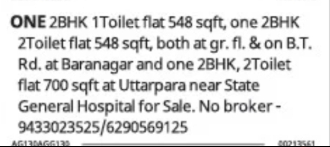 2BHK Flats for Sale – Baranagar & Uttarpara
